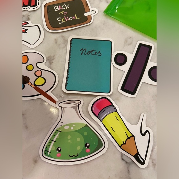 Teacher’s pack: lot of 20 stickers + storage envelope - Picture 3 of 9